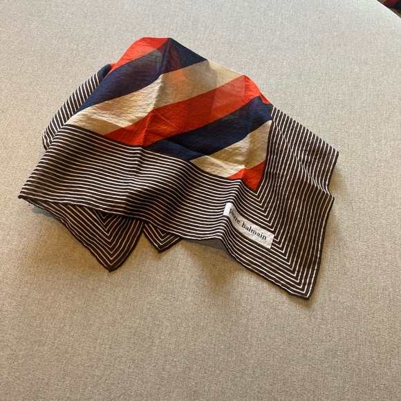 PIERRE BALMAIN Vintage Cotton Scarf - Picture 5 of 6